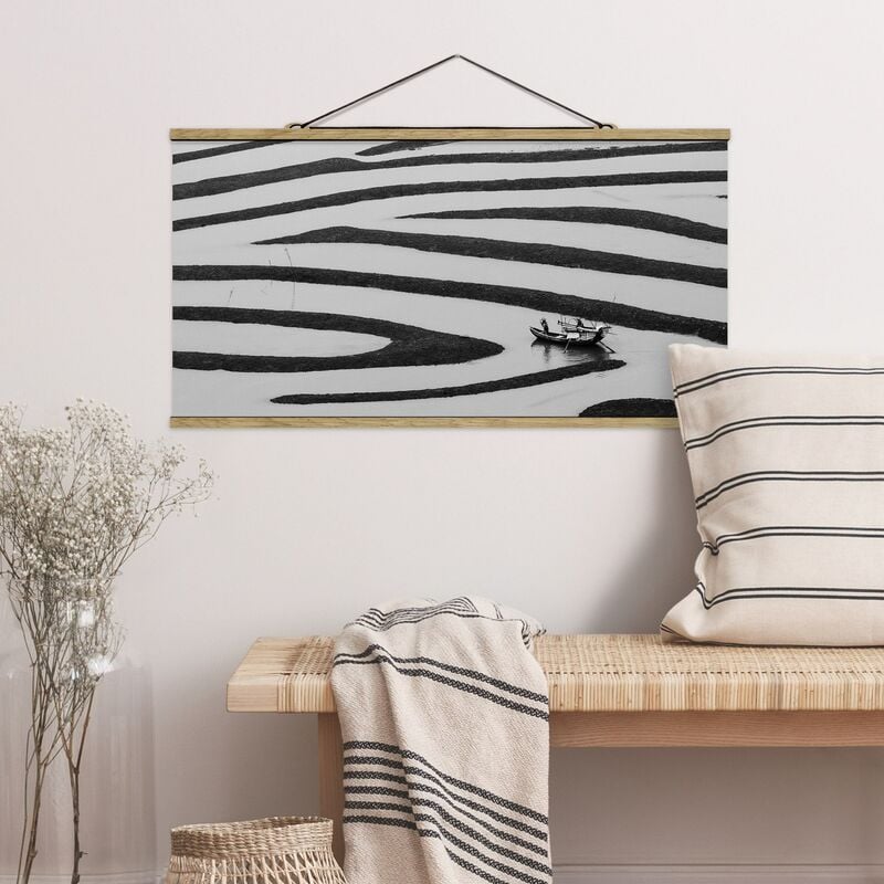 

Imagen de tela - Beauty Of Simple Life - Apaisado 1:2 Dimensión LxA: 40cm x 80cm