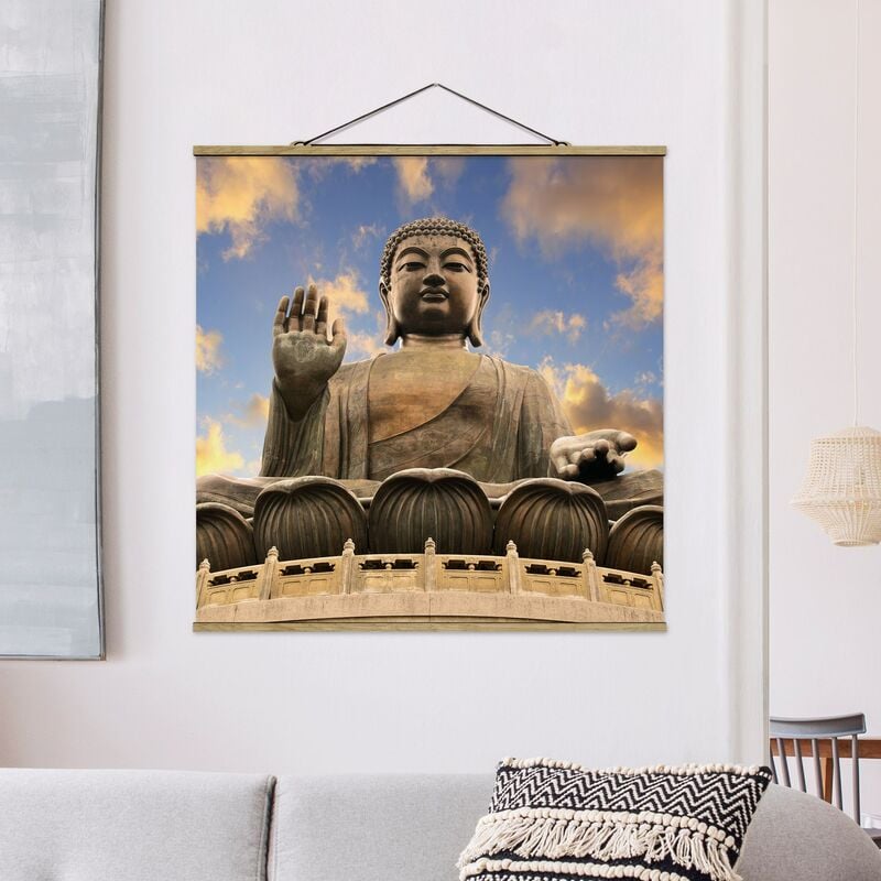 

Imagen de tela - Big Buddha - Cuadrado 1:1 Dimensión LxA: 100cm x 100cm