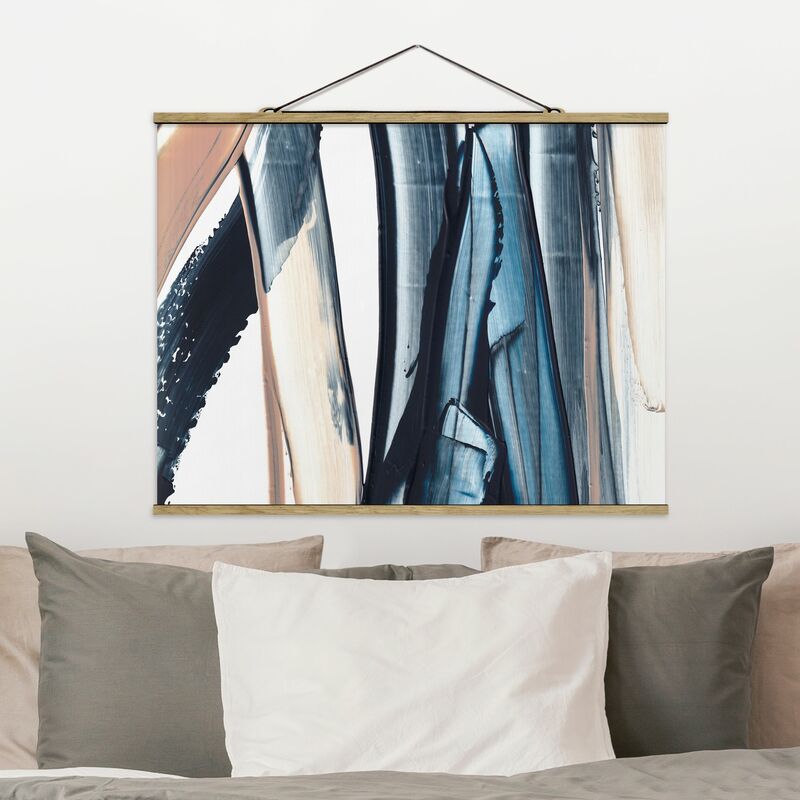 

Imagen de tela - Blue And Beige Stripes - Apaisado 3:4 Dimensión LxA: 75cm x 100cm