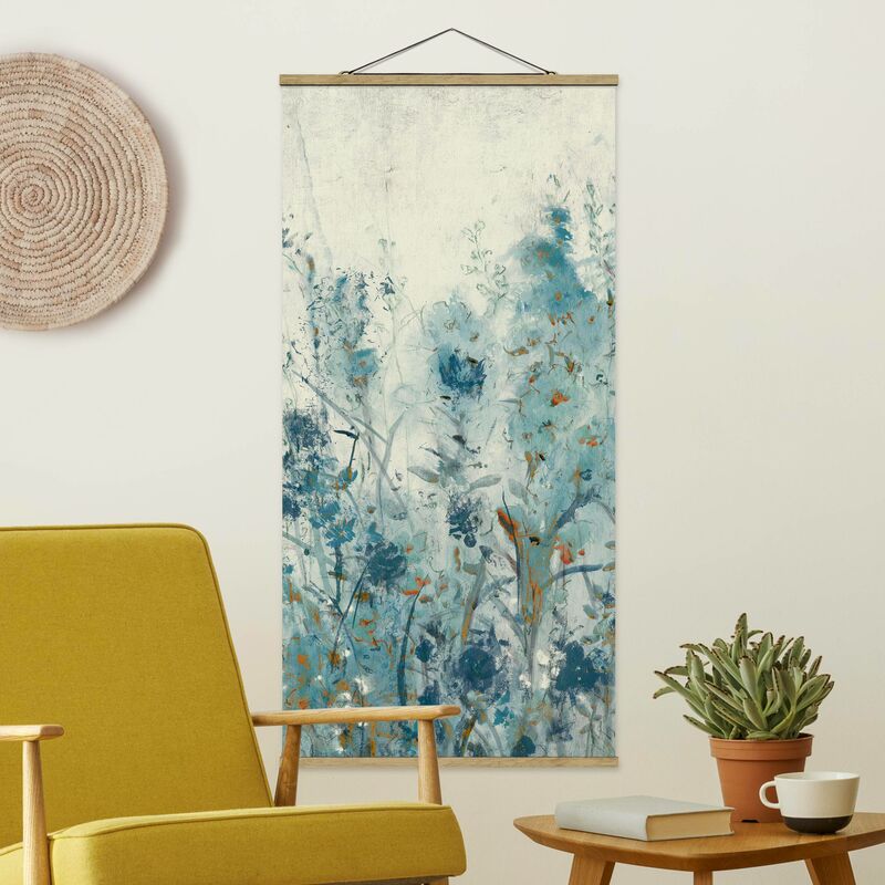

Imagen de tela - Blue Spring Meadow II - Alto 2:1 Dimensión LxA: 70cm x 35cm