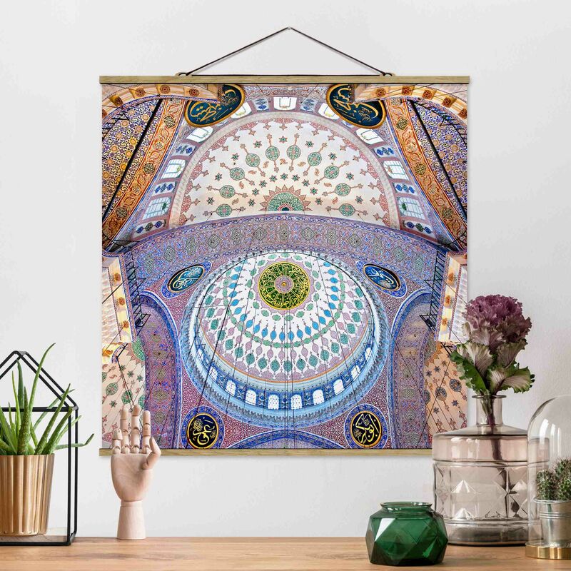 

Imagen de tela - Blue Mosque In Istanbul - Cuadrado 1:1 Dimensión LxA: 50cm x 50cm