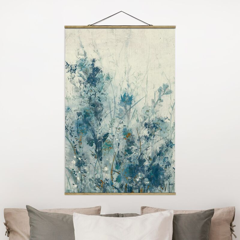 

Imagen de tela - Blue Spring Meadow I - Alto 3:2 Dimensión LxA: 75cm x 50cm