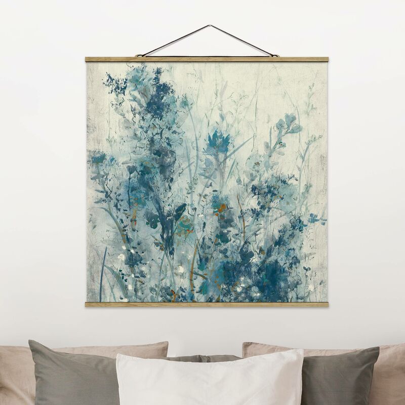 

Imagen de tela - Blue Spring Meadow I - Cuadrado 1:1 Dimensión LxA: 80cm x 80cm