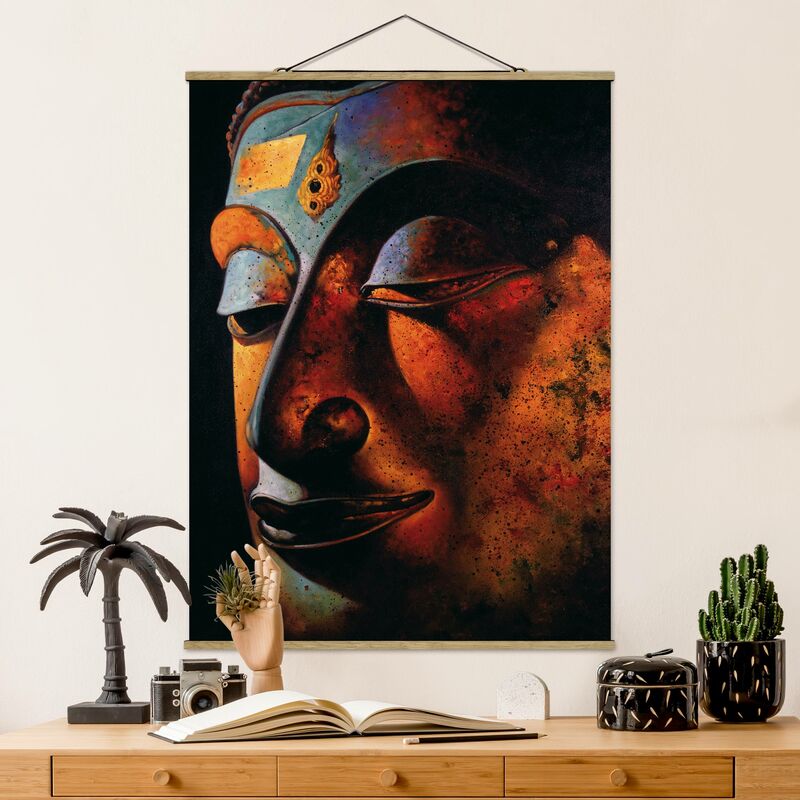 

Imagen de tela - Bombay Buddha - Alto 4:3 Dimensión LxA: 66.4cm x 50cm