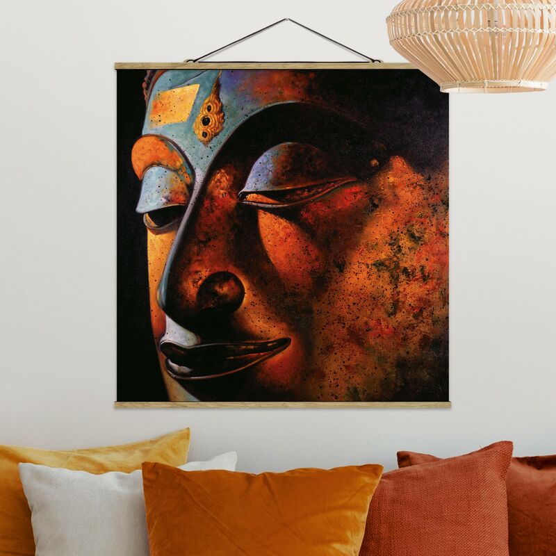 

Imagen de tela - Bombay Buddha - Cuadrado 1:1 Dimensión LxA: 100cm x 100cm