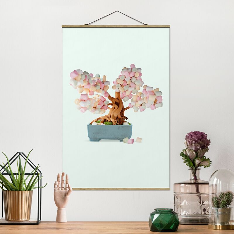 

Imagen de tela - Bonsai With Marshmallows - Alto 3:2 Dimensión LxA: 150cm x 100cm