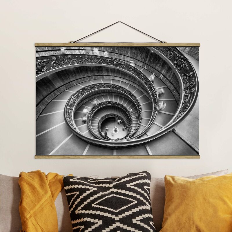 

Imagen de tela - Bramante Staircase - Apaisado 2:3 Dimensión LxA: 53.5cm x 80cm