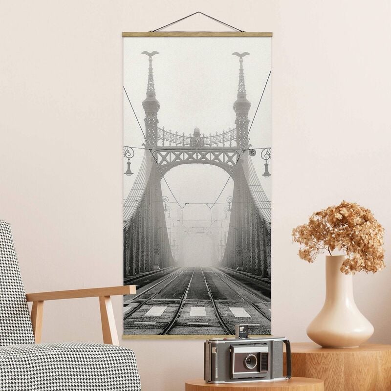 

Imagen de tela - Bridge In Budapest - Alto 2:1 Dimensión LxA: 100cm x 50cm