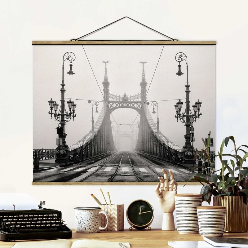 

Imagen de tela - Bridge In Budapest - Apaisado 3:4 Dimensión LxA: 60cm x 80cm