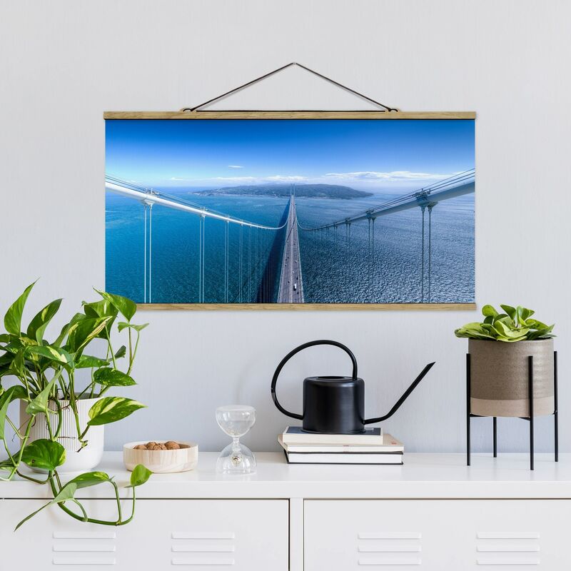 

Imagen de tela - Bridge To Island - Apaisado 1:2 Dimensión LxA: 40cm x 80cm