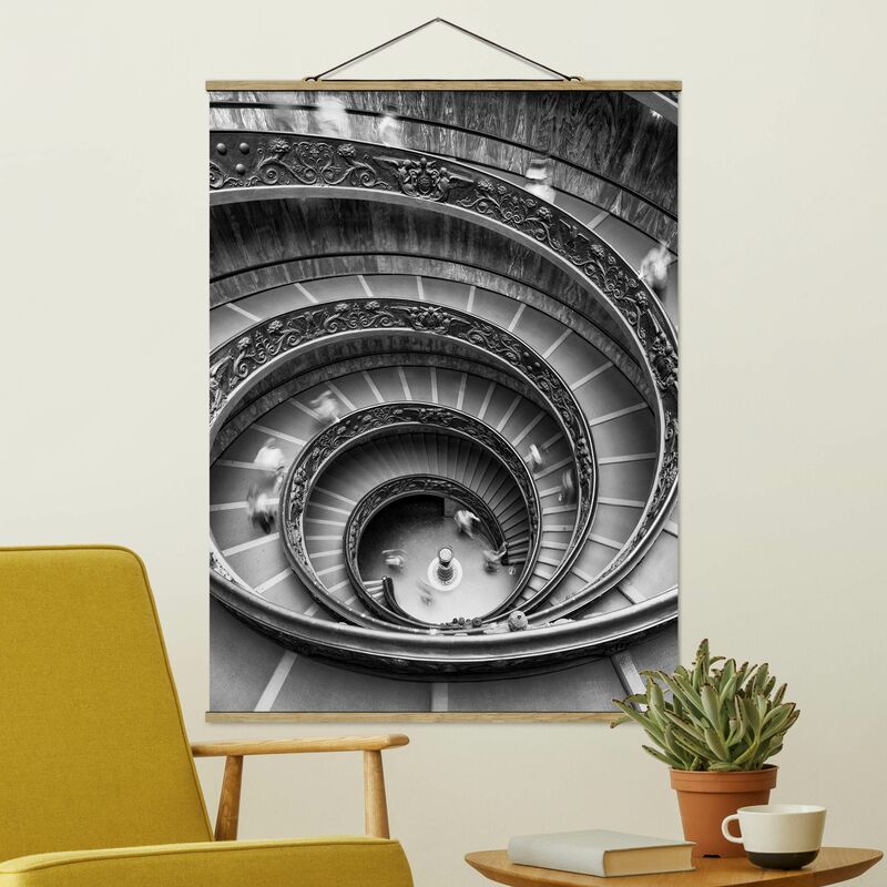 

Imagen de tela - Bramante Staircase - Alto 4:3 Dimensión LxA: 66.4cm x 50cm