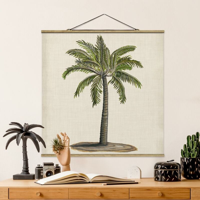 

Imagen de tela - British Palms I - Cuadrado 1:1 Dimensión LxA: 80cm x 80cm