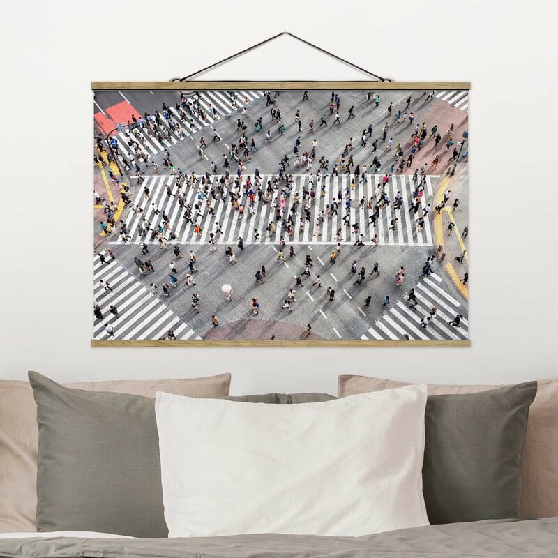 

Imagen de tela - Bustle From Above - Apaisado 2:3 Dimensión LxA: 66.5cm x 100cm