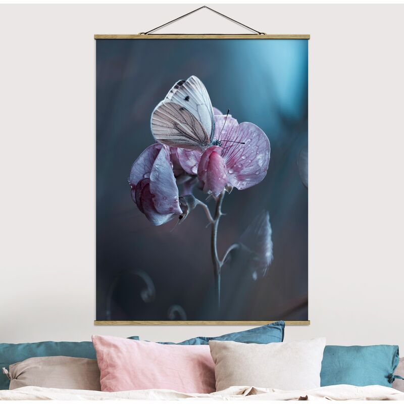 

Imagen de tela - Butterfly In The Rain - Alto 4:3 Dimensión LxA: 66.4cm x 50cm