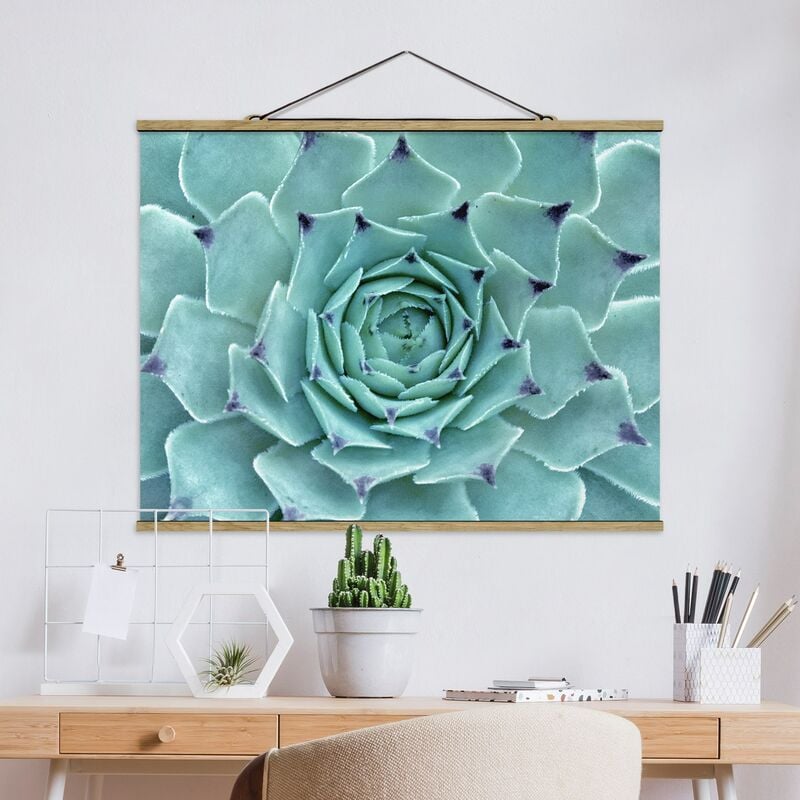 

Imagen de tela - Cactus Agave - Apaisado 3:4 Dimensión LxA: 75cm x 100cm