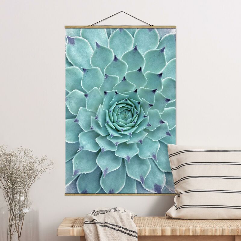 

Imagen de tela - Cactus Agave - Alto 3:2 Dimensión LxA: 120cm x 80cm