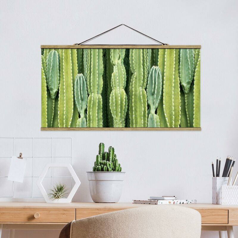 

Imagen de tela - Cactus Wall - Apaisado 1:2 Dimensión LxA: 25cm x 50cm