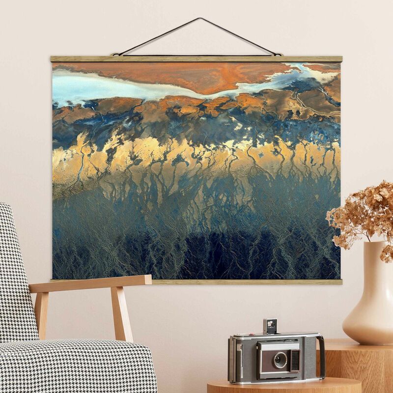 

Imagen de tela - California From The Air - Apaisado 3:4 Dimensión LxA: 60cm x 80cm