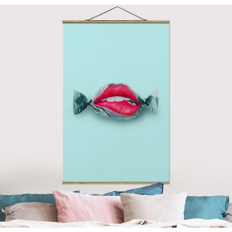 

Imagen de tela - Candy With Lips - Alto 3:2 Dimensión LxA: 52.5cm x 35cm