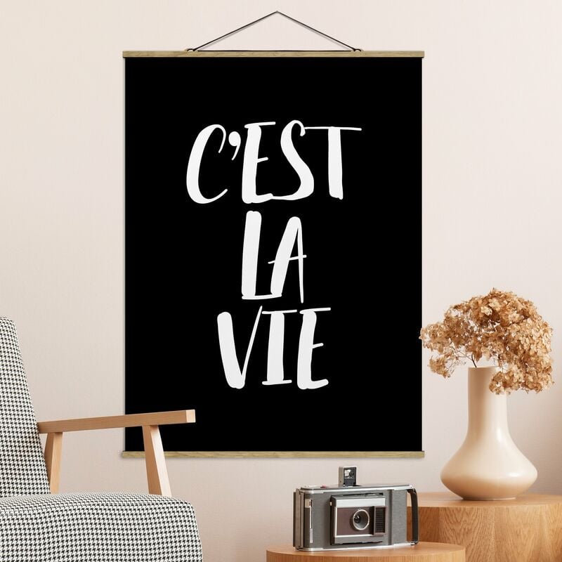 

Imagen de tela - C'Est La Vie - Alto 4:3 Dimensión LxA: 46.5cm x 35cm