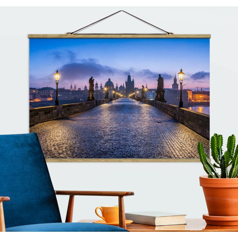

Imagen de tela - Charles Bridge In Prague - Apaisado 2:3 Dimensión LxA: 66.5cm x 100cm