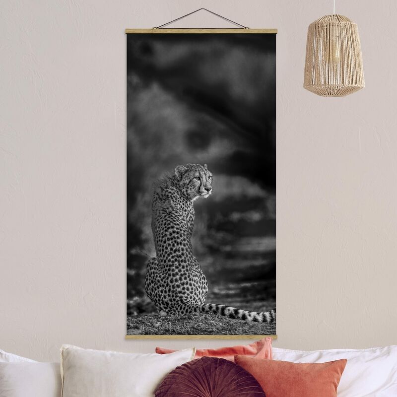 

Imagen de tela - Cheetah In The Wilderness - Alto 2:1 Dimensión LxA: 70cm x 35cm