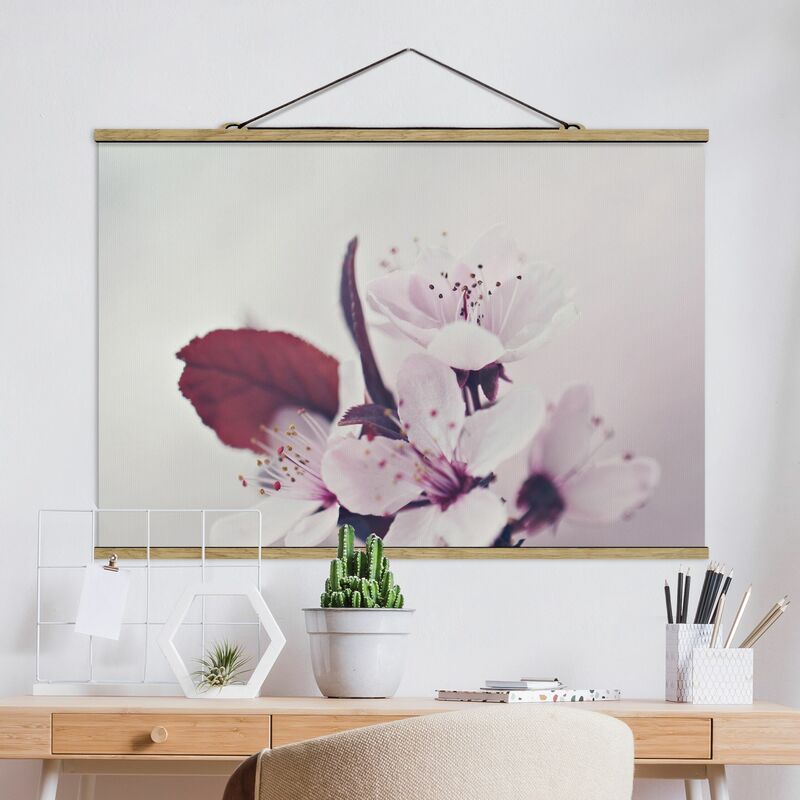

Imagen de tela - Cherry Blossom Branch Antique Pink - Apaisado 2:3 Dimensión LxA: 66.5cm x 100cm