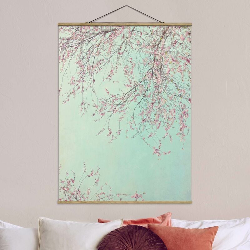 

Imagen de tela - Cherry Blossom Yearning - Alto 4:3 Dimensión LxA: 133.5cm x 100cm