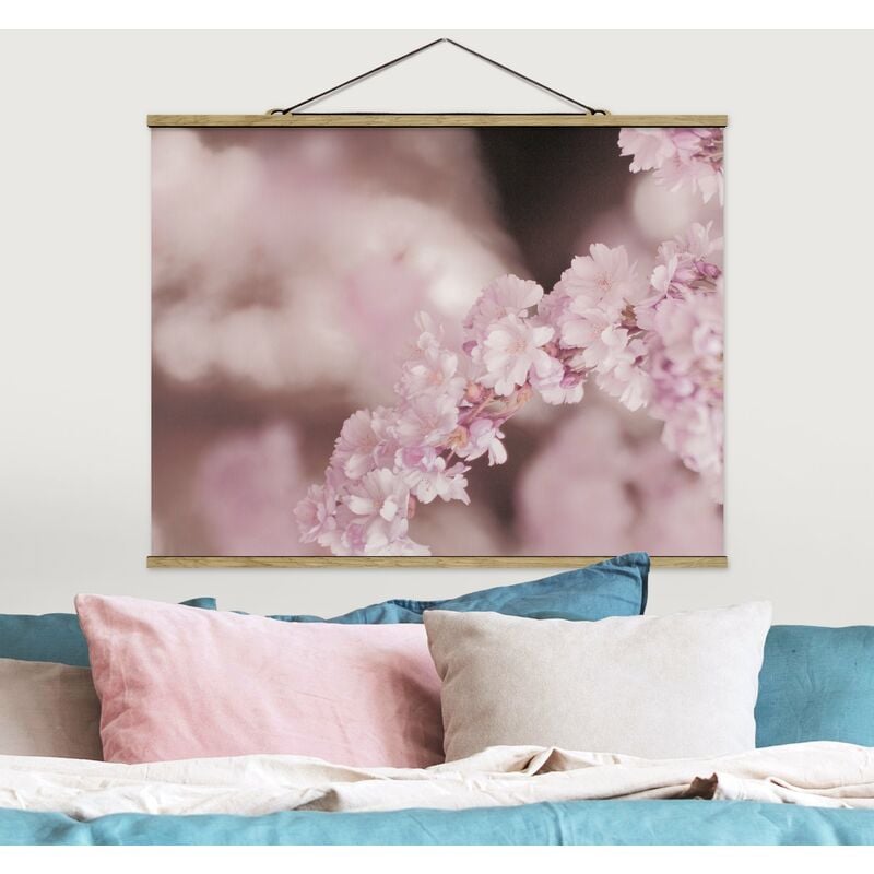 

Imagen de tela - Cherry Blossoms In Purple Light - Apaisado 3:4 Dimensión LxA: 75cm x 100cm