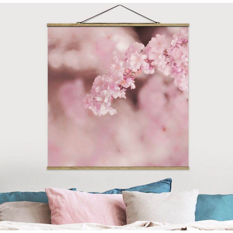 

Imagen de tela - Cherry Blossoms In Purple Light - Cuadrado 1:1 Dimensión LxA: 35cm x 35cm