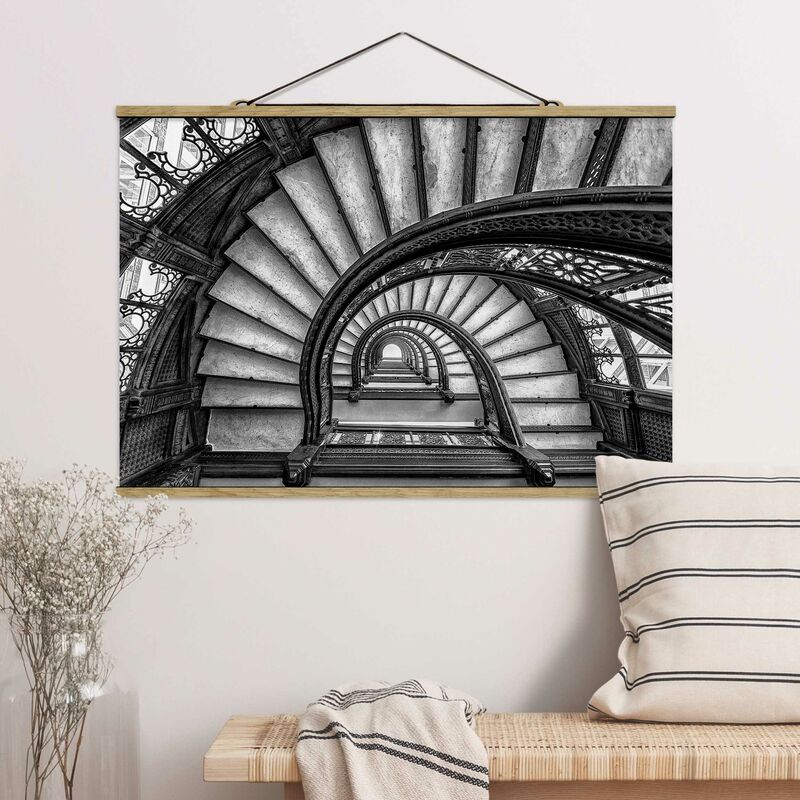 

Imagen de tela - Chicago Staircase - Apaisado 2:3 Dimensión LxA: 33.5cm x 50cm