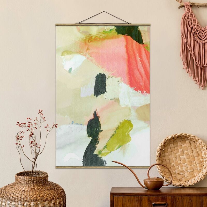 

Imagen de tela - Chime In Fuchsia I - Alto 3:2 Dimensión LxA: 120cm x 80cm