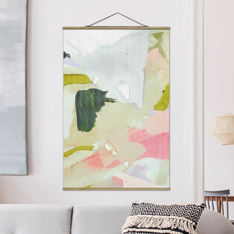 

Imagen de tela - Chime In Rosé I - Alto 3:2 Dimensión LxA: 120cm x 80cm