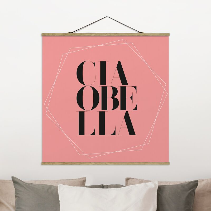

Imagen de tela - Ciao Bella In Hexagons Light Pink Backdrop - Cuadrado 1:1 Dimensión LxA: 100cm x 100cm