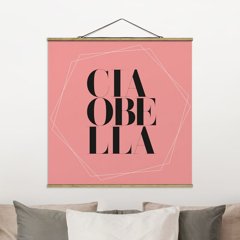 

Imagen de tela - Ciao Bella In Hexagons Light Pink Backdrop - Cuadrado 1:1 Dimensión LxA: 80cm x 80cm