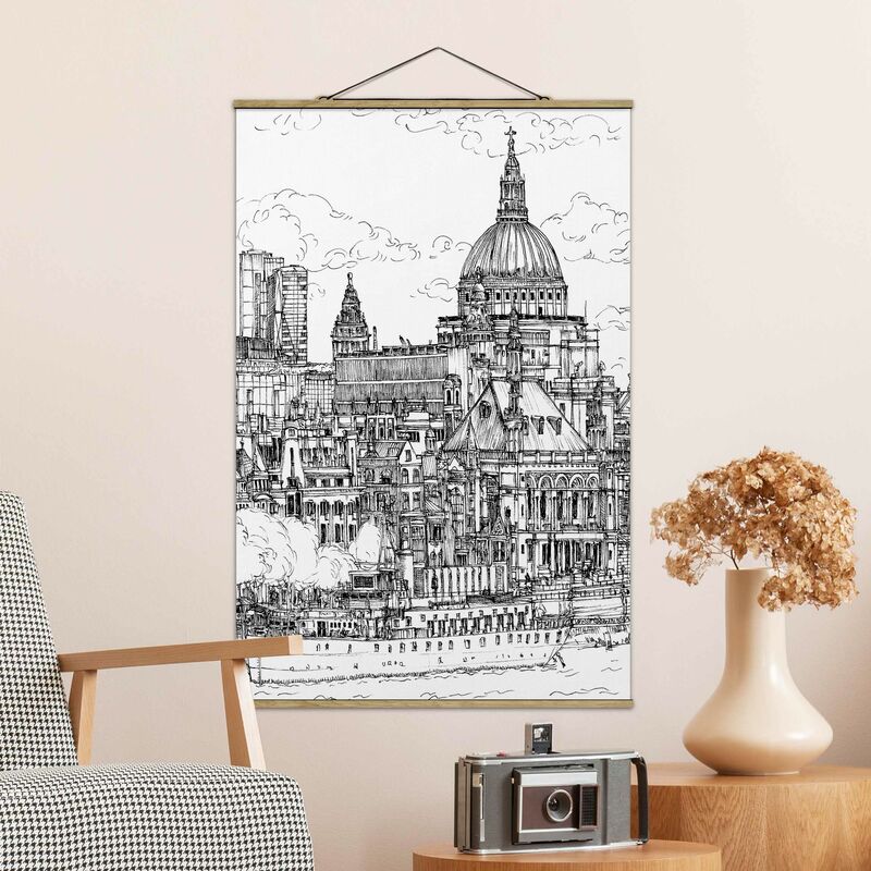 

Imagen de tela - City Study - Dom - Alto 3:2 Dimensión LxA: 75cm x 50cm