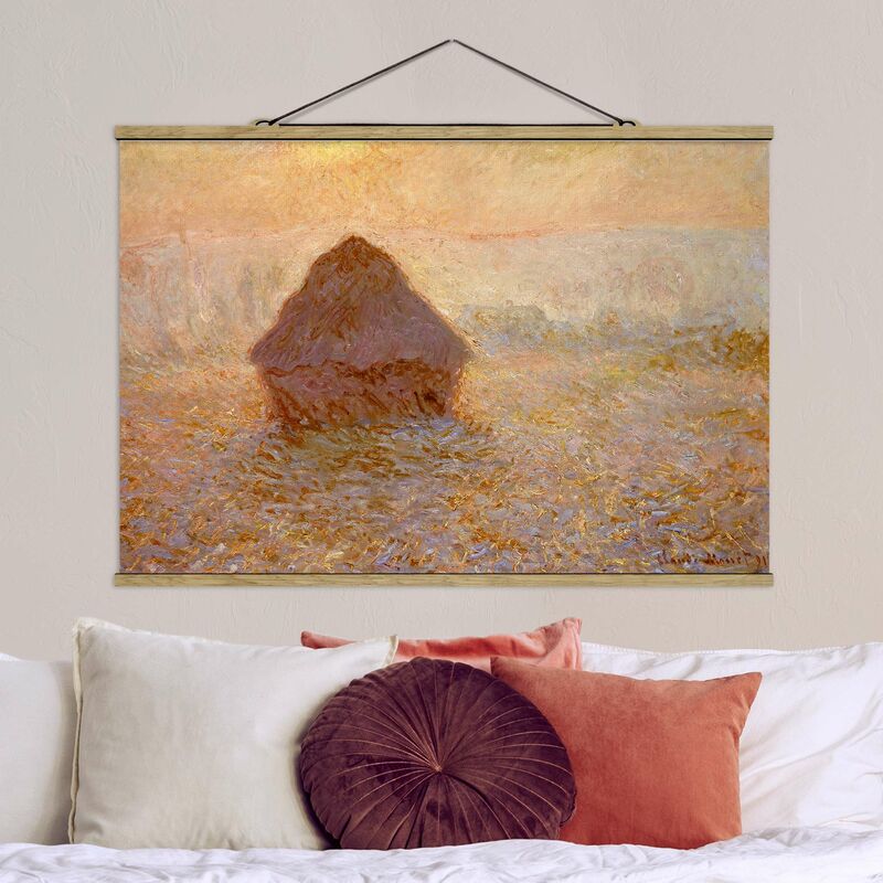 

Imagen de tela - Claude Monet - Haystack In The Mist - Apaisado 2:3 Dimensión LxA: 33.5cm x 50cm