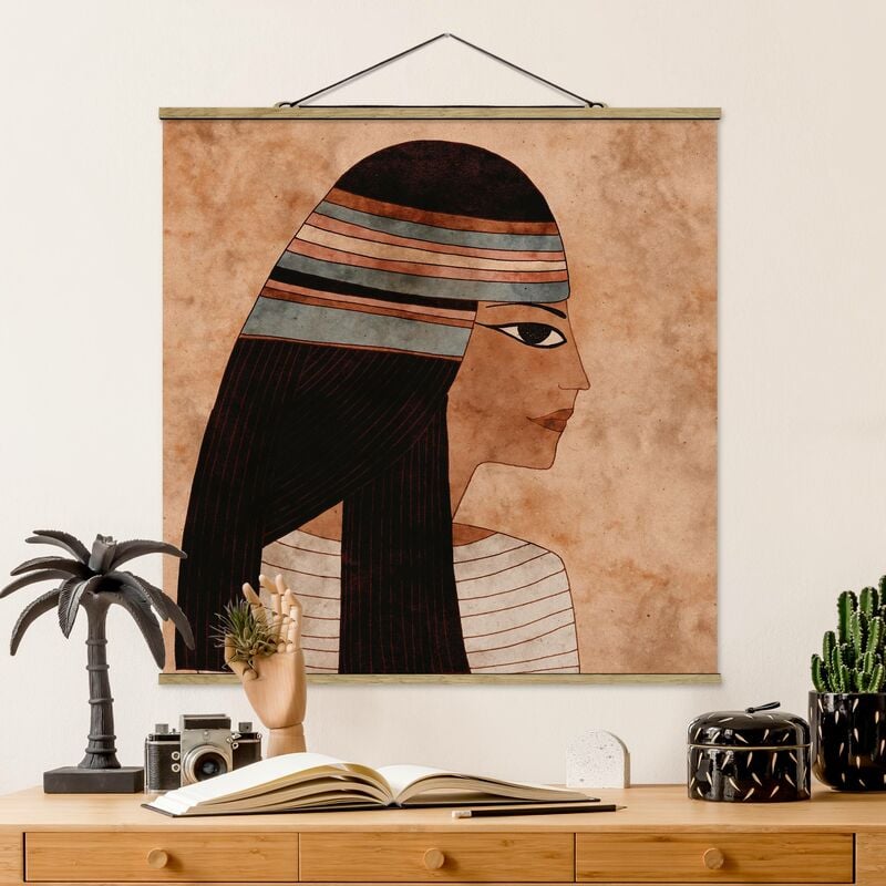 

Imagen de tela - Cleopatra - Cuadrado 1:1 Dimensión LxA: 100cm x 100cm
