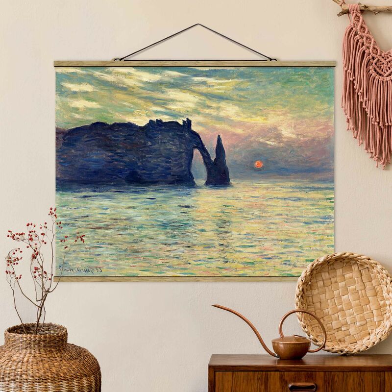 

Imagen de tela - Claude Monet - Rock Sunset - Apaisado 3:4 Dimensión LxA: 60cm x 80cm