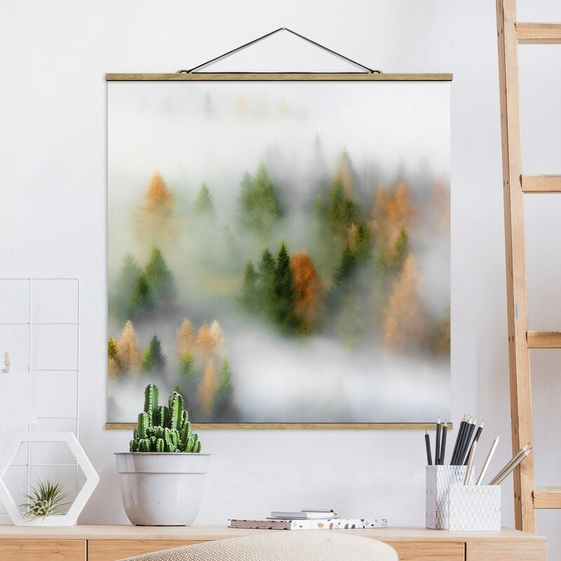 

Imagen de tela - Cloud Forest In Autumn - Cuadrado 1:1 Dimensión LxA: 80cm x 80cm