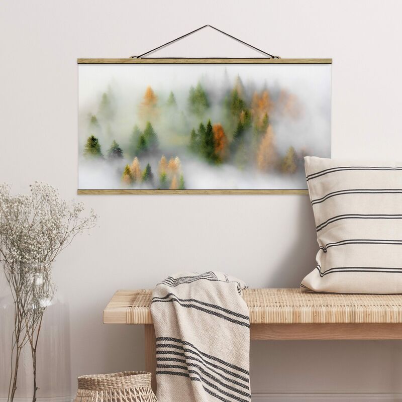 

Imagen de tela - Cloud Forest In Autumn - Apaisado 1:2 Dimensión LxA: 50cm x 100cm