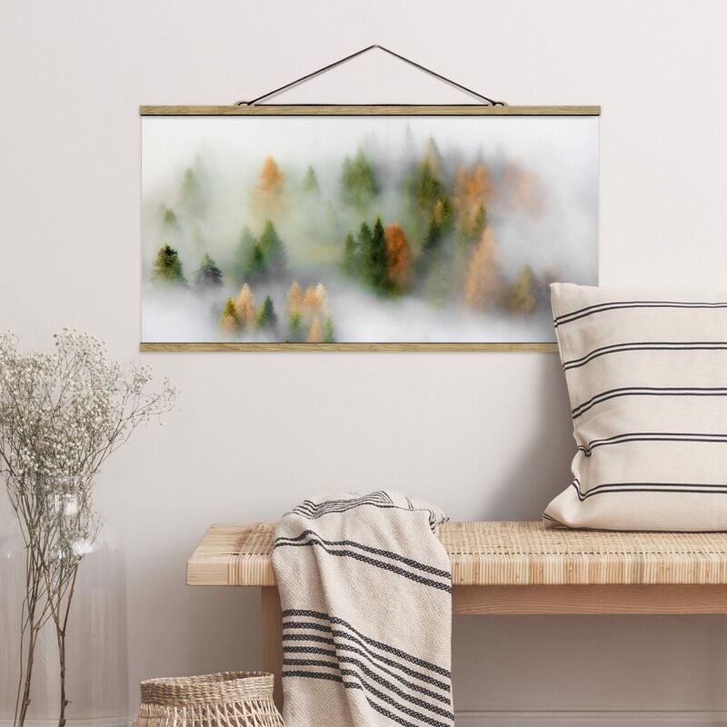 

Imagen de tela - Cloud Forest In Autumn - Apaisado 1:2 Dimensión LxA: 25cm x 50cm