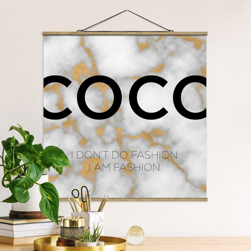 

Imagen de tela - Coco - I Do Not Do Fashion - Cuadrado 1:1 Dimensión LxA: 35cm x 35cm
