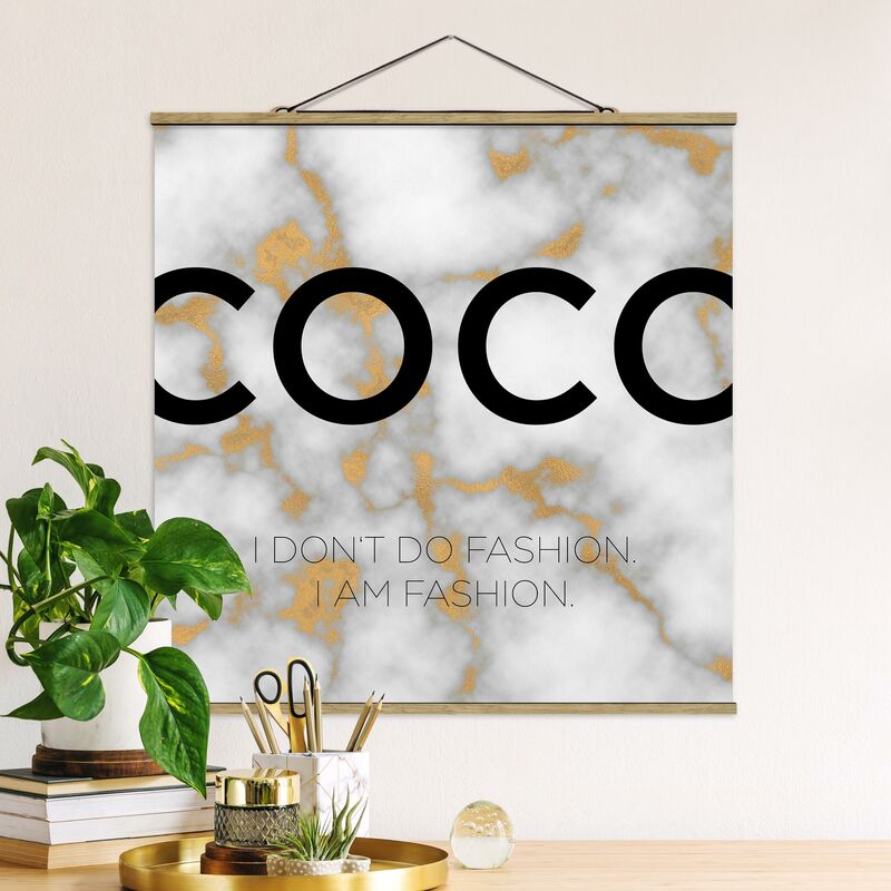

Imagen de tela - Coco - I Do Not Do Fashion - Cuadrado 1:1 Dimensión LxA: 100cm x 100cm