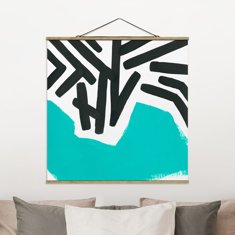 

Imagen de tela - Colour Maze ll - Cuadrado 1:1 Dimensión LxA: 35cm x 35cm