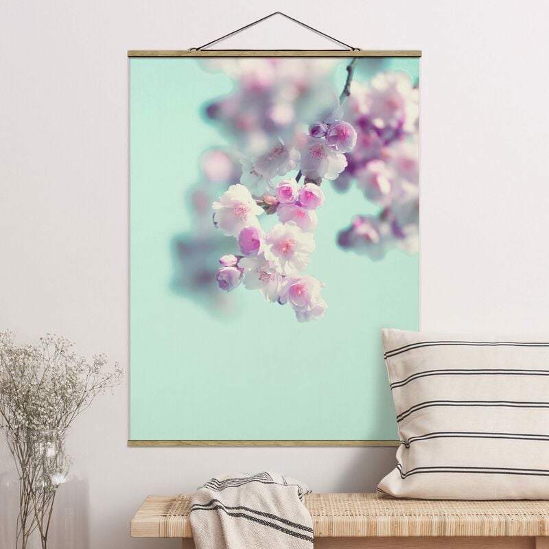 

Imagen de tela - Colourful Cherry Blossoms - Alto 4:3 Dimensión LxA: 133.5cm x 100cm