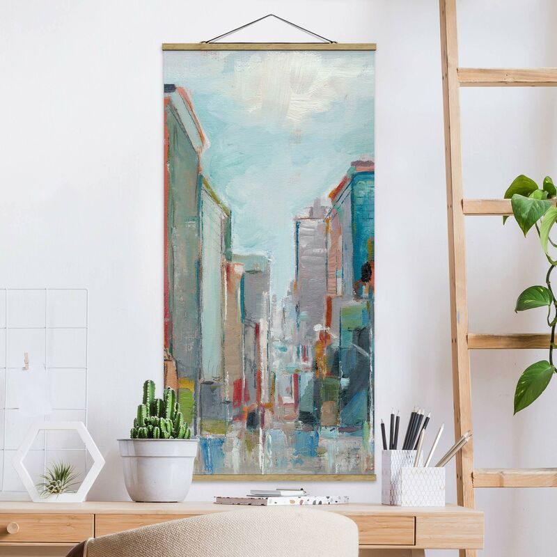

Imagen de tela - Contemporary Downtown II - Alto 2:1 Dimensión LxA: 70cm x 35cm