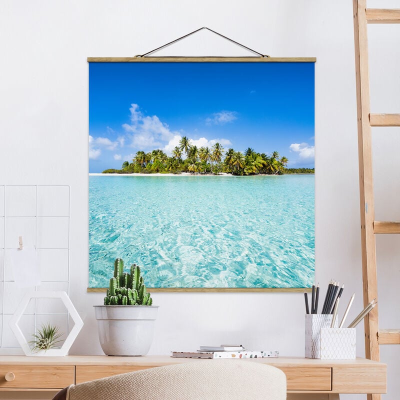 

Imagen de tela - Crystal Clear Water - Cuadrado 1:1 Dimensión LxA: 50cm x 50cm