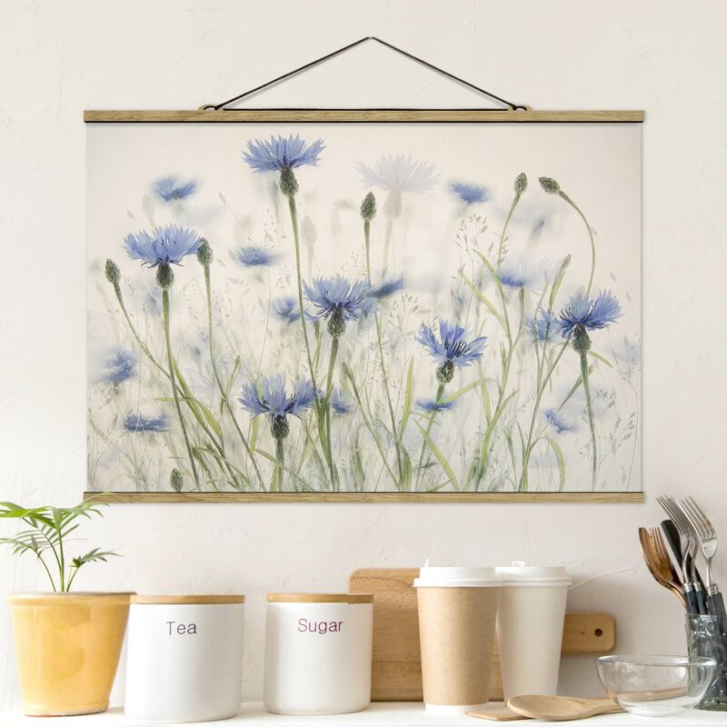 

Imagen de tela - Cornflowers And Grasses In A Field - Apaisado 2:3 Dimensión LxA: 33.5cm x 50cm