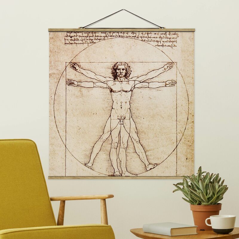 

Imagen de tela - Da Vinci - Cuadrado 1:1 Dimensión LxA: 50cm x 50cm